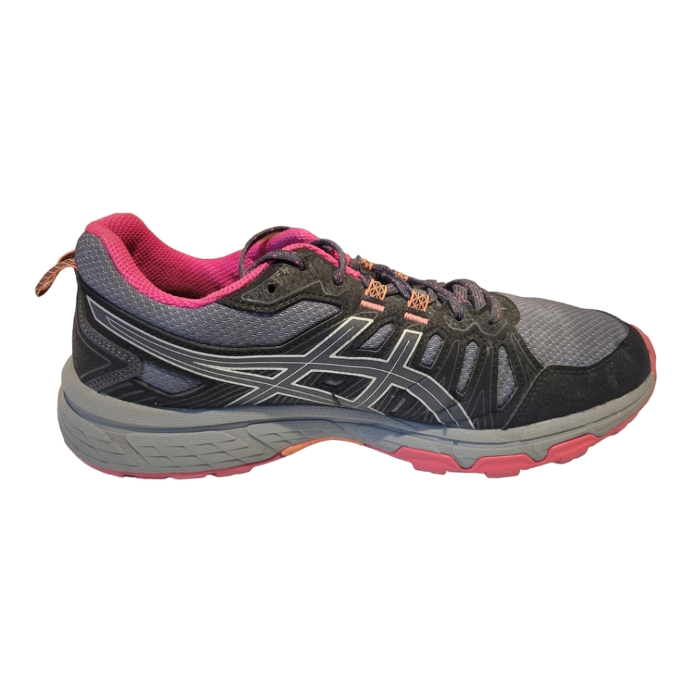ASICS GEL Venture 7 Women's Dark Gray Trail‎ Running Shoes Size 10